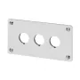 Eaton M22-E3Q alumiinikotelo ohjausasemalle, harmaa, 3 aukkoa, IP65 216544