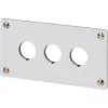 Eaton M22-E3Q alumiinikotelo ohjausasemalle, harmaa, 3 aukkoa, IP65 216544