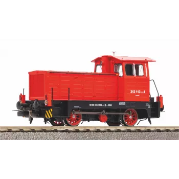 PIKO H0 52637 dieselveturi BR 312 EBS (DCC Ready, PluX22)