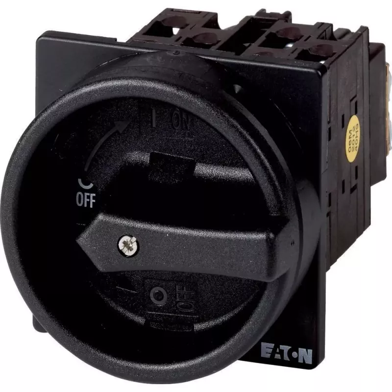Eaton T0-1-102/EA/SVB-SW lukittava kytkin 20 A 1-napainen 90° musta
