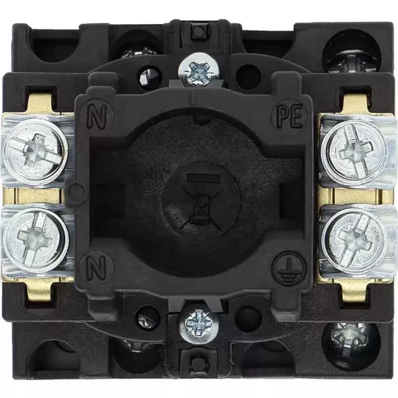 Eaton T0-1-102/EA/SVB-SW lukittava kytkin 20 A 1-napainen 90° musta