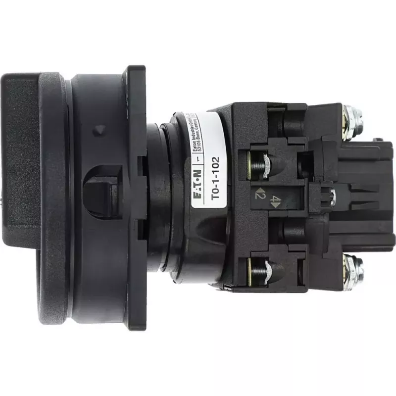 Eaton T0-1-102/EA/SVB-SW lukittava kytkin 20 A 1-napainen 90° musta