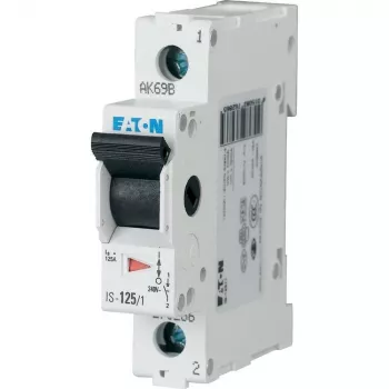 Eaton 276286 pääkytkin 1-napainen 125 A 240 V AC 1 NO + 1 NC apukoskettimilla