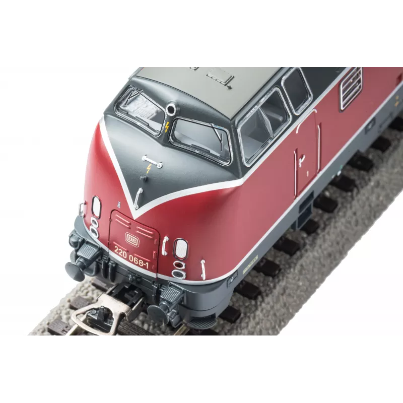 PIKO 59727 H0 äänidieselveturi BR 220 DB IV PIKO Sound-dekooderilla