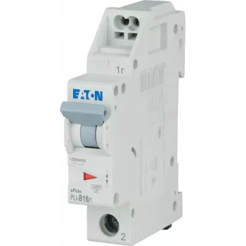 Eaton PLI-B16/1 johdonsuojakatkaisija tyyppi B 16A 1-napainen 4,5kA DIN-kisko 101251