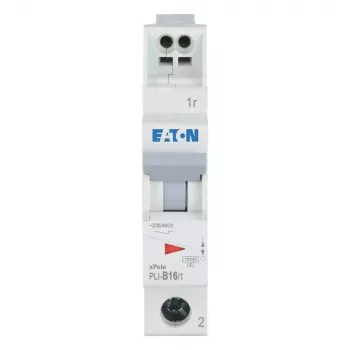 Eaton PLI-B16/1 johdonsuojakatkaisija tyyppi B 16A 1-napainen 4,5kA DIN-kisko 101251