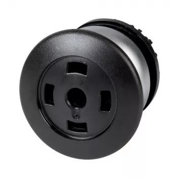 Eaton M22-DP-S-X tasainen painonappikäyttö, hetkellinen, musta, 22,5 mm, IP66/IP67/IP69K 216728