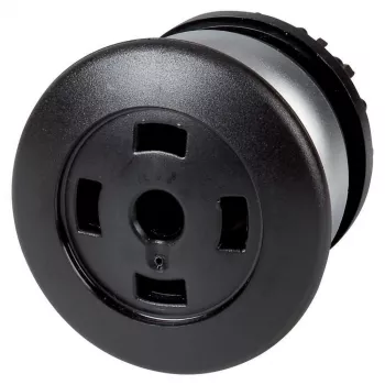Eaton M22-DP-S-X tasainen painonappikäyttö, hetkellinen, musta, 22,5 mm, IP66/IP67/IP69K 216728
