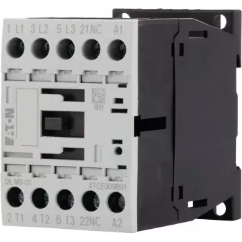 Eaton DILM9-01 teholähdekontaktori, 3-napainen, 9 A, 4 kW, 230 V AC käämi 276733