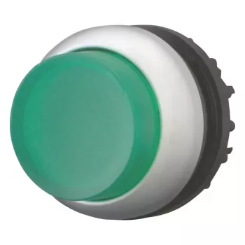 Eaton M22-DRLH-G korotettu vihreä painonappikäyttö, painamaton, 22,5 mm 216796