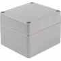 Bopla A 120 yleiskotelo 122 x 120 x 90 mm, alumiini, hopeanharmaa RAL 7001 01120000.H