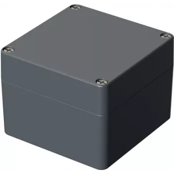 Bopla yleiskotelo 122 x 120 x 90 mm alumiini hopeanharmaa RAL 7001 IP66 01120000.H