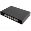 DIGITUS DN-80113-1 24-porttinen gigabit-kytkin, 19 tuuman räkkiasennus, 48 Gbps, hallitsematon