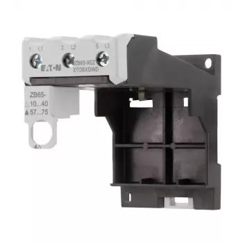 Eaton ZB65-XEZ moottorinsuojareleen kanta, DIN-kisko-/ruuvikiinnitys, 3-napainen, 690V AC 278474