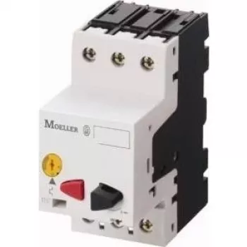 EATON PKZM01-6.3 moottorinsuojakytkin, 6,3 A, 3-napainen, painonapit, 2,2 kW 400 V:lla 278483