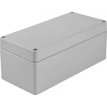 Bopla yleiskotelo 200 x 100 x 80 mm alumiini hopeanharmaa (RAL 7001) A 114 01114000.H
