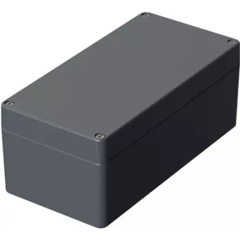 Bopla yleiskotelo 200 x 100 x 80 mm alumiini hopeanharmaa (RAL 7001) A 114 01114000.H