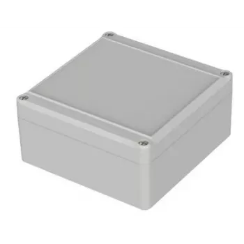 BOPLA yleiskotelo ABS vaaleanharmaa 120 x 120 x 57 mm ET 217-F 63217200.MT1