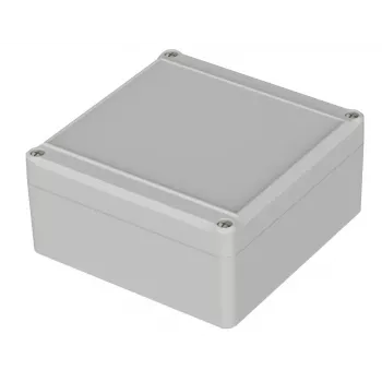 BOPLA yleiskotelo ABS vaaleanharmaa 120 x 120 x 57 mm ET 217-F 63217200.MT1