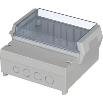 Bopla RCP 1600 ohjainkotelo 166 x 161 x 93 mm vaaleanharmaa ABS/polykarbonaatti 41160109