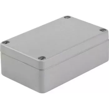 Bopla yleiskotelo 98 x 64 x 34 mm alumiini hopeanharmaa RAL 7001 A 102 (01102000.MT2)