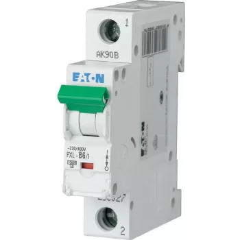 Eaton PXL-D6/1 johdonsuojakatkaisija 1-napainen D-käyrä 6A 10kA 236093