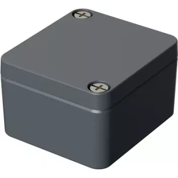 BOPLA yleiskotelo alumiini hopeanharmaa (RAL 7001) 50 x 45 x 30 A 100 1 kpl (01100000.MT1)