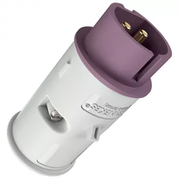 MENNEKES 629A 16A 2P 25V IP44 keltainen teollisuuspistoke