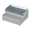 Bopla RCP 2000 säätimen kotelo, 213 x 185 x 104,5 mm, ABS/PC, vaaleanharmaa 41200309