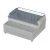 Bopla RCP 2000 säätimen kotelo, 213 x 185 x 104,5 mm, ABS/PC, vaaleanharmaa 41200309