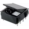 Bopla akunpidin 4 AA (Mignon) kennolle 9V-paristoliittimellä, juotosliitäntä, 65 x 65 x 21,5 mm, musta 46600000