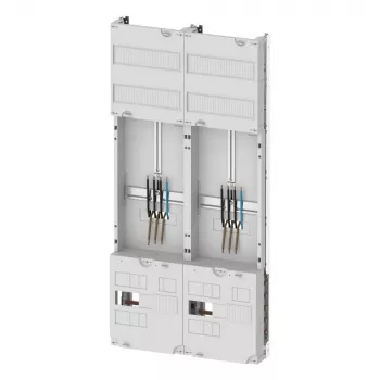 Eaton ZSD-Z27A1332 mittaritaulu jakokeskuksella, 1 mittaripaikka, 1 jakokeskus, 63 A, 5-napainen kiskosto, 7 riviä, 12 TE per rivi, esijohdotettu 260411