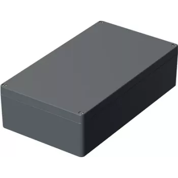 Bopla A-sarjan yleiskotelo 400 x 230 x 111 mm, alumiini, hopeanharmaa RAL 7001 01168000.H