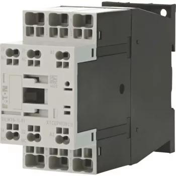 Eaton DILM38-11(RDC24) 3-napainen kontaktori, 38 A AC-3, 24 V DC käämi, 1NO+1NC 199298