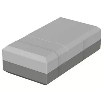 Bopla EG 1030 pöytäkotelo, 100 x 54 x 30 mm, polystyreeni, vaaleanharmaa RAL 7035 32103000