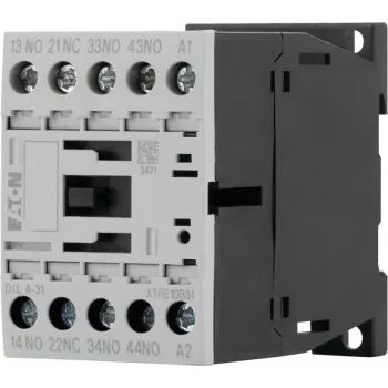 Eaton DILA-31 apukontaktori, 230 V AC käämi, 3 NO + 1 NC, ruuviliittimet, 1,6 kW