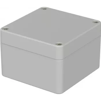 BOPLA yleiskotelo polykarbonaatti vaaleanharmaa 82 x 80 x 55 mm M 210 02210000