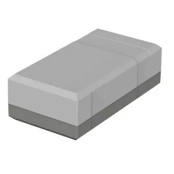 Bopla EG 1240 pöytäkotelo 125 x 67 x 40 mm polystyreeni vaaleanharmaa RAL 7035 32124002