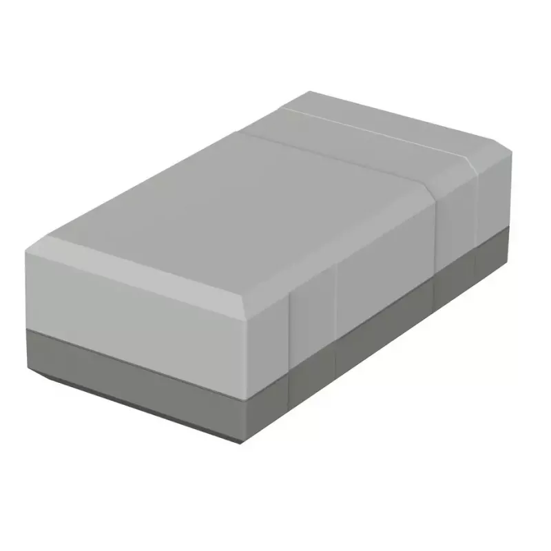 Bopla EG 1240 pöytäkotelo 125 x 67 x 40 mm polystyreeni vaaleanharmaa RAL 7035 32124002