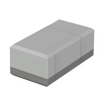 Bopla EG 1250 pöytäkotelo, 125 x 67 x 50 mm, polystyreeni, vaaleanharmaa RAL 7035 32125002