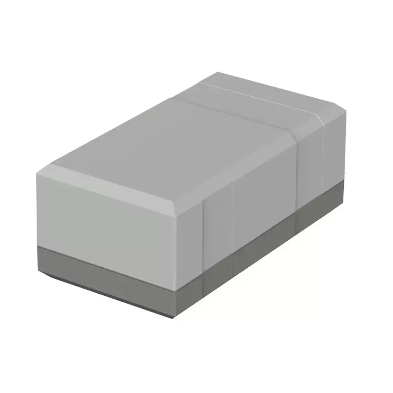 Bopla EG 1250 pöytäkotelo, 125 x 67 x 50 mm, polystyreeni, vaaleanharmaa RAL 7035 32125002
