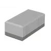 Bopla EG 1250 pöytäkotelo, 125 x 67 x 50 mm, polystyreeni, vaaleanharmaa RAL 7035 32125002