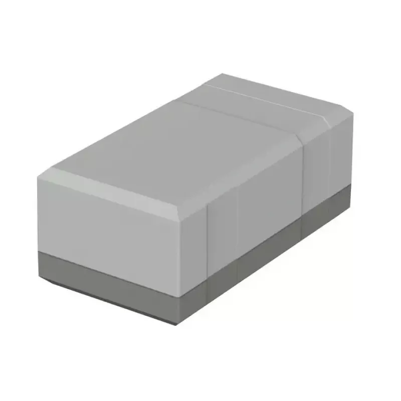 Bopla EG 1250 pöytäkotelo, 125 x 67 x 50 mm, polystyreeni, vaaleanharmaa RAL 7035 32125002