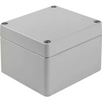 Bopla yleiskotelo 122 x 120 x 81 mm alumiini hopeanharmaa (RAL 7001) A 119 01119000.H