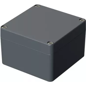 Bopla yleiskotelo 122 x 120 x 81 mm alumiini hopeanharmaa (RAL 7001) A 119 01119000.H