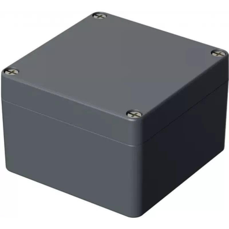 Bopla yleiskotelo 122 x 120 x 81 mm alumiini hopeanharmaa (RAL 7001) A 119 01119000.H