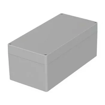 BOPLA yleiskotelo polykarbonaatti vaaleanharmaa 240 x 120 x 100 mm M 242 (02242000)