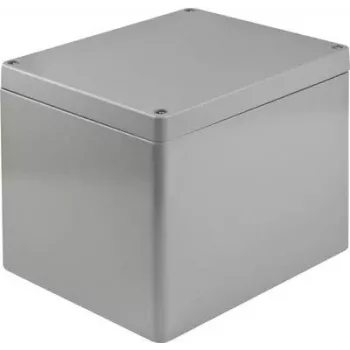 Bopla yleiskotelo 200 x 230 x 180 mm alumiini hopeanharmaa RAL 7001 IP66 01150000.H