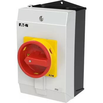 Eaton P1-32/I2/SVB/HI11 pääkytkin 3-napainen 32 A punainen/keltainen 207318