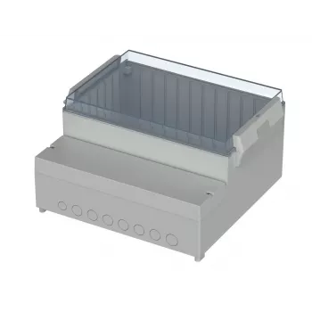 Bopla RCP 3500 ohjauskotelo 296 x 281 x 158 mm ABS/polykarbonaatti vaaleanharmaa 41350109